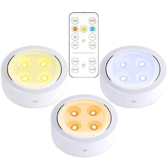 LED Sicherheitsleuchte mit Batteriebetrieben und Fernbedienung 1Stück