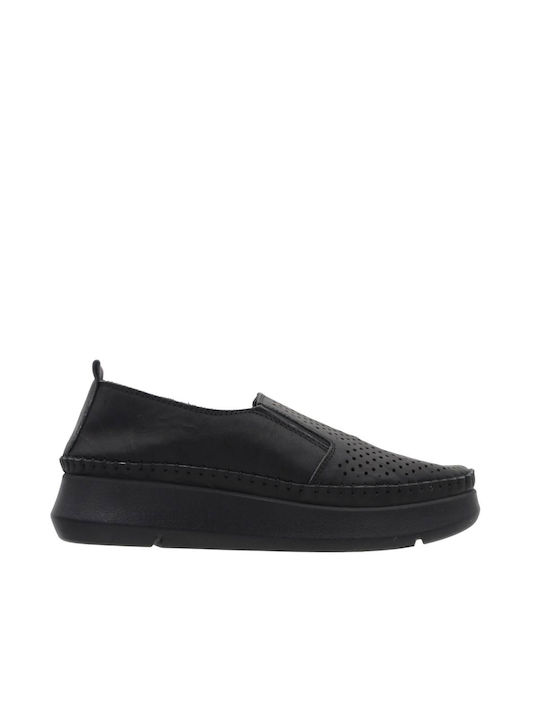 Pace Comfort Women's Moccasins in Black Color