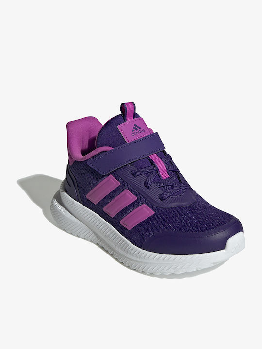 X_plr Kids Sneakers with Scratch Purple