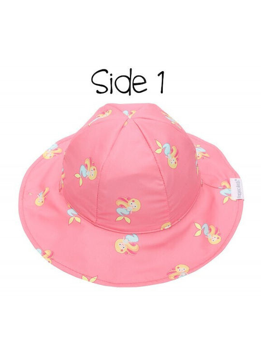 Flapjackkids Kids' Hat Fabric Sunscreen Pink