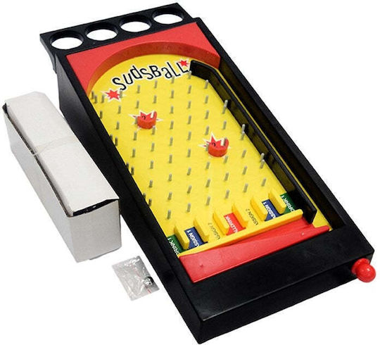 Pinball Board Game Shot Glasses Flippy 40 X 17.7 Cm Yellow