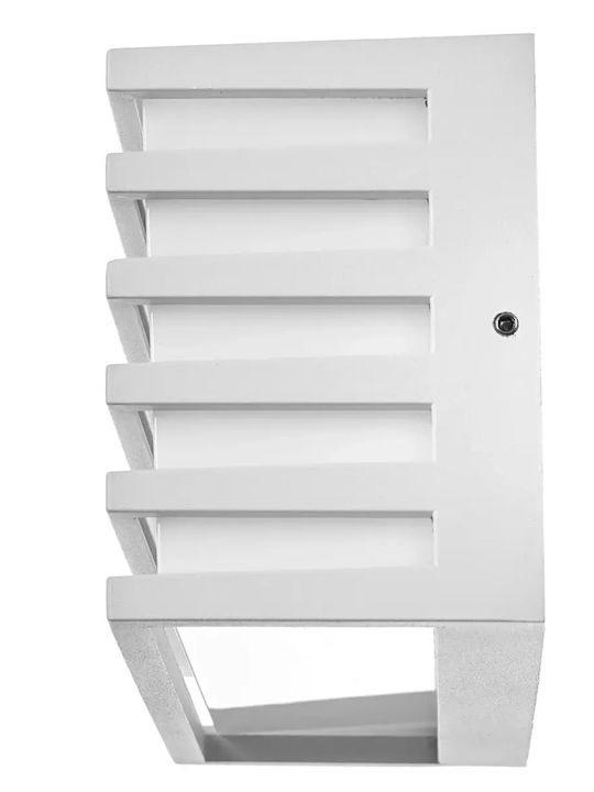 Lumină de exterior montată pe perete LED 12W cu Alb Natural Lumină