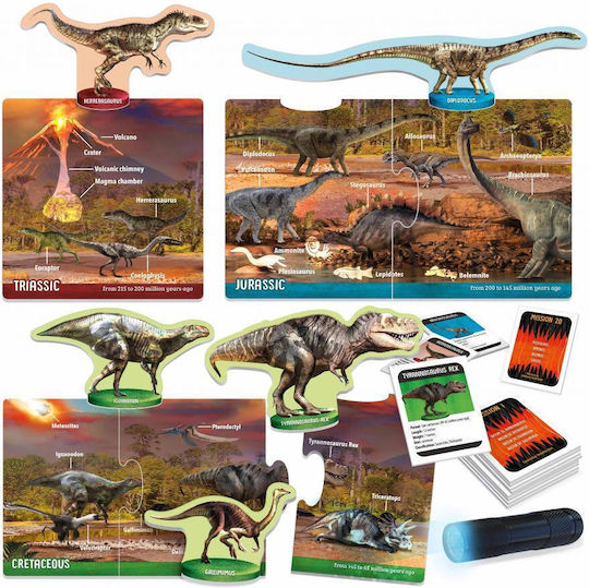 Headu Dinosaurs under X-ray Joc Educațional de Cunoștințe pentru 6-10 Ani
