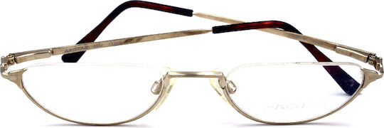 Aristar Damen Metallisches Brillengestell Gold 6652 001