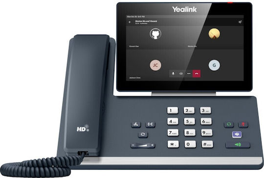 Yealink MP58 Microsoft Teams / Zoom Verkabelt IP-Telefon in Schwarz