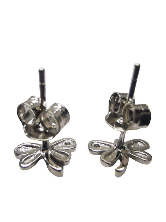 925 Silver Dragonfly Earrings Stone