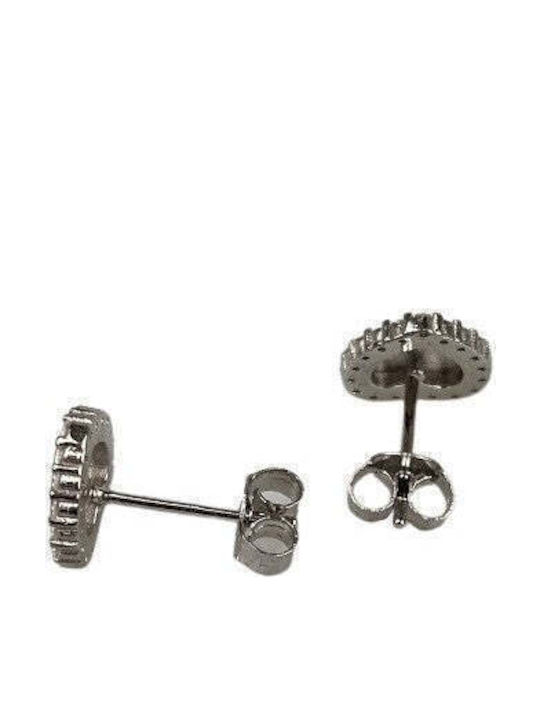Ohrringe Silber 925 Herzförmige Zirkonia