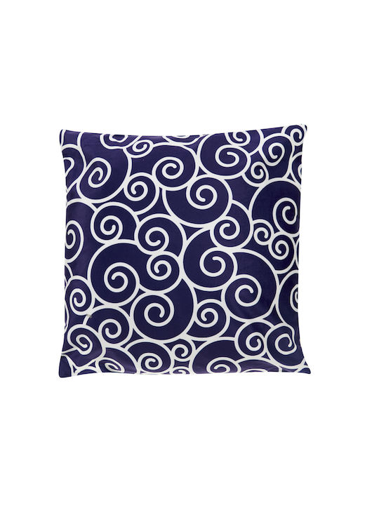 TnS Sofa-Kissen Blau 42x42cm