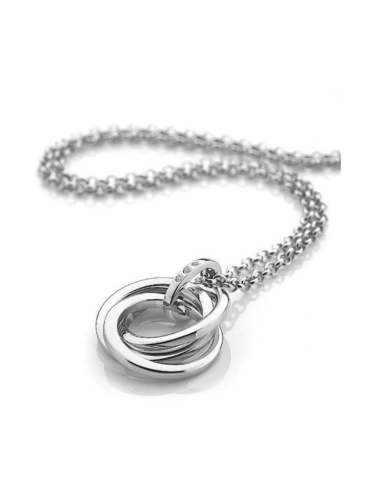 Hot Diamonds Necklace from Silver