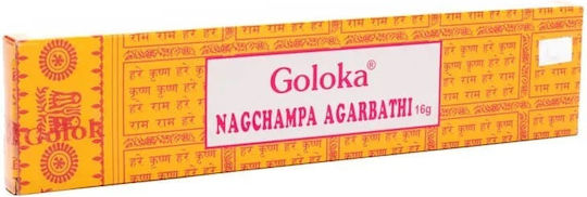 Nag Champa Agarbathi Goloka Räucherstäbchen 16g