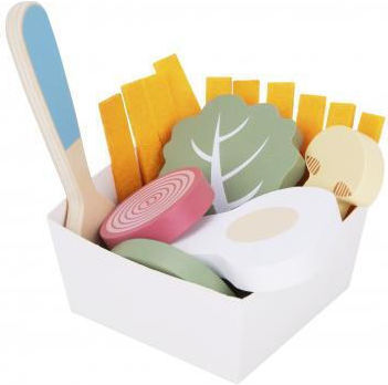 Ξύλινο Σετ Παιχνίδι Πρωινού Tooky Toy Breakfast Set Tk992