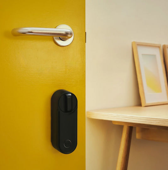 Yale Linus Încuietoare electronică Retrofit cu Conectivitate Bluetooth și Wi-Fi Neagră