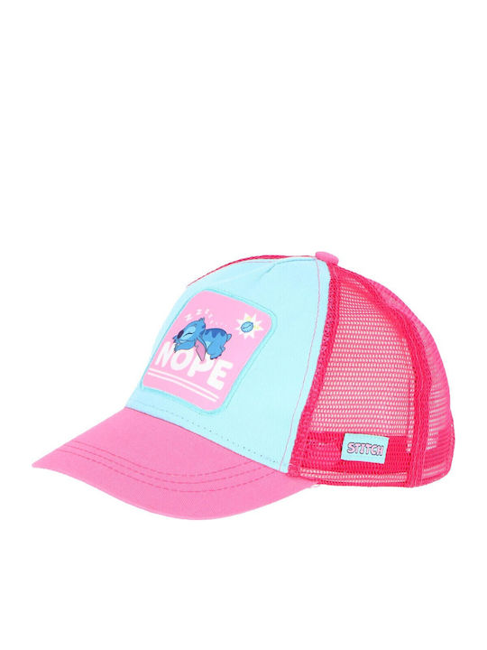Disney Παιδικό Καπέλο Jockey Stitch Γαλάζιο