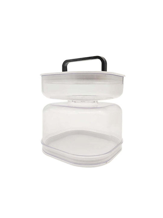Lunchbox Kunststoff Weiß 1400ml 1Stück