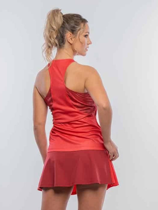 Women's Athletic Blouse Fast Drying Red