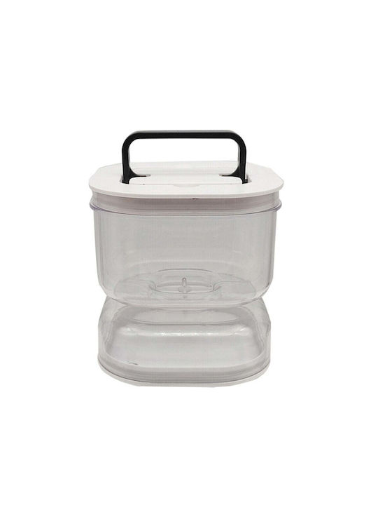 Lunchbox Kunststoff Weiß 1400ml 1Stück