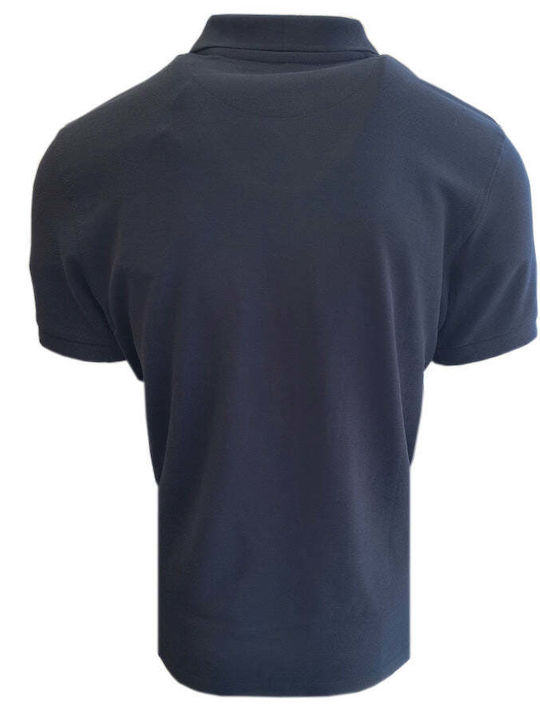 3Αlpha Herren Kurzarmshirt Polo Navy