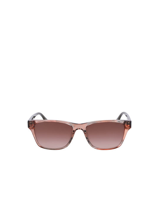 Converse Women's Sunglasses with Pink Tartaruga Plastic Frame and Brown Gradient Lens CV535S-ALL