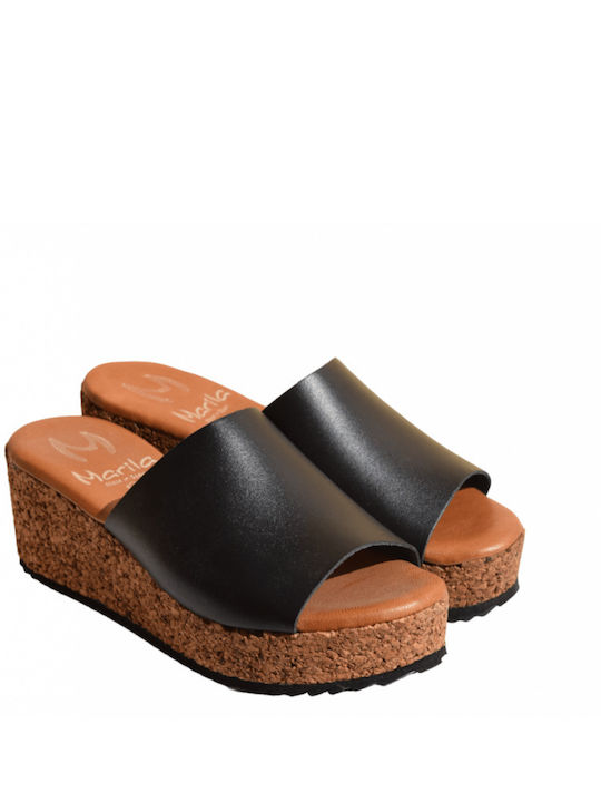 Marila Footwear Platforme dama Negre