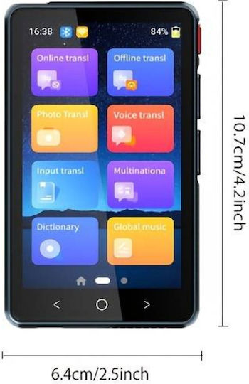 Intelligent Bidirectional Real-time Translator Instant Online Voice Translation In 135 Languages Wifi Hotspot Visionhub Translator 4.0 Inch Hd Touchscreen Offline Translation