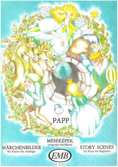 Editio Musica Budapest Papp - Story Scenes Theory Book for Piano