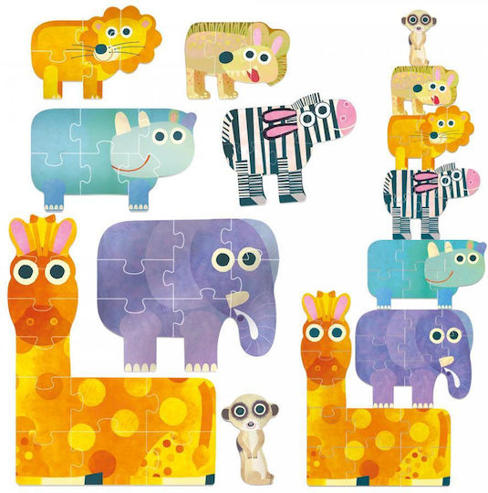 Kinderpuzzle 37pcs Headu
