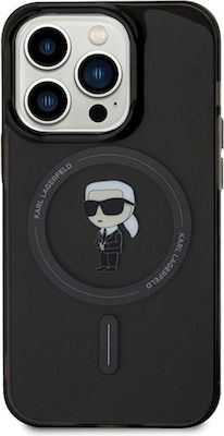 Karl Lagerfeld Iml Ikonik Back Cover Μαύρο (iPhone 14 Pro Max)