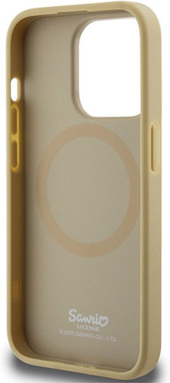 Hello Kitty Задна корица Пластмаса Златист (iPhone 15 Pro)