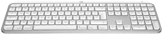 Logitech MX Keys S Wireless Bluetooth Keyboard Only International English Pale Grey