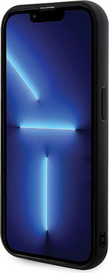 Guess Sequin Script Metal Back Cover Plastic Black (iPhone 13 Pro Max)