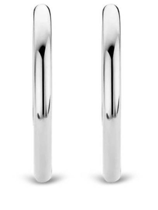 Ti Sento Earrings Hoops made of Silver