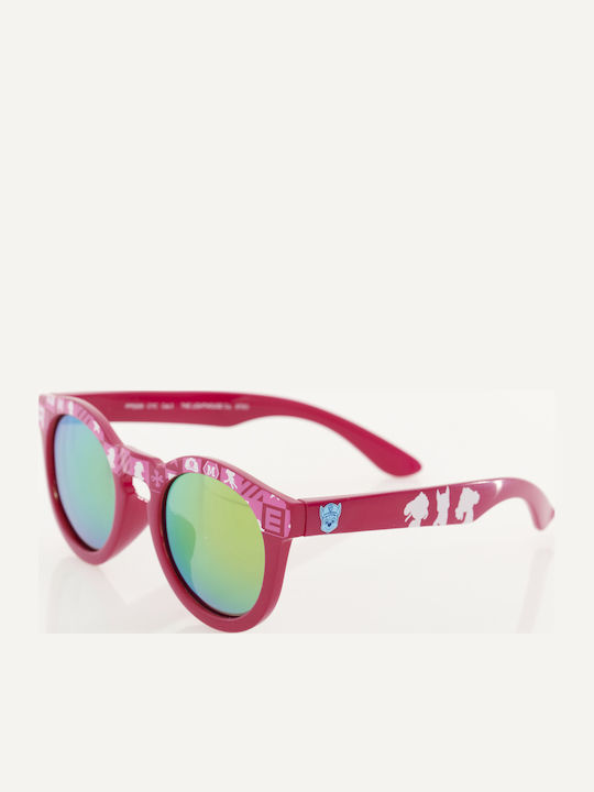 Paw Patrol Round Kids Sunglasses with Mirror Lenses Paw Patrol Pink