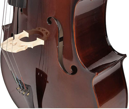 Leonardo Officina Italiana 4/4 Cello Mit Hülle und Bogen