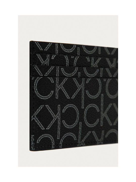 Calvin Klein Wallet Mici Piele Portofel pentru femei Clasici Negru