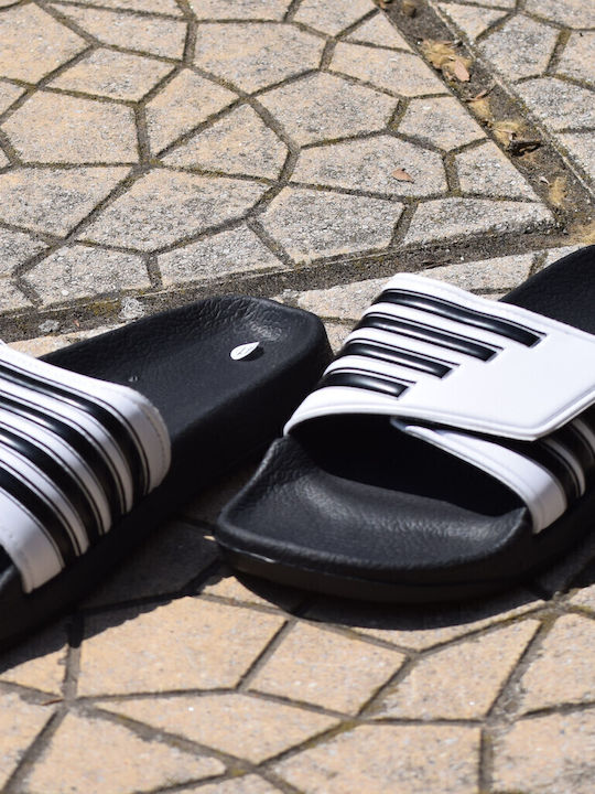 Slapi Bărbați Slides Albi