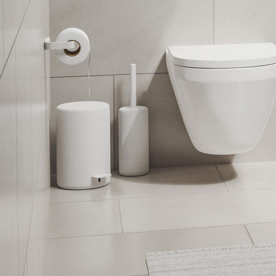 Zone Denmark Metallisch Badezimmer Toilettenbürste Weiß Zone Denmark Metallisch Badezimmer Toilettenbürste Weiß