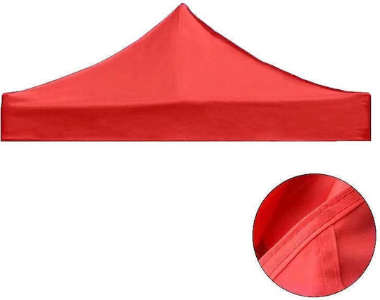 Acoperiș pentru foișor Roșu cu acoperire PVC 2x2m