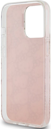 Hello Kitty Back Cover Πλαστικό Ροζ (iPhone 14 Pro)
