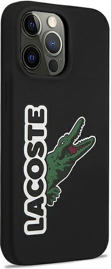 Lacoste Head Crocodile Back Cover Σιλικόνης Μαύρο (iPhone 13 Pro / 13)