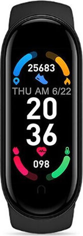 Leewello M6 Smart Band Negru