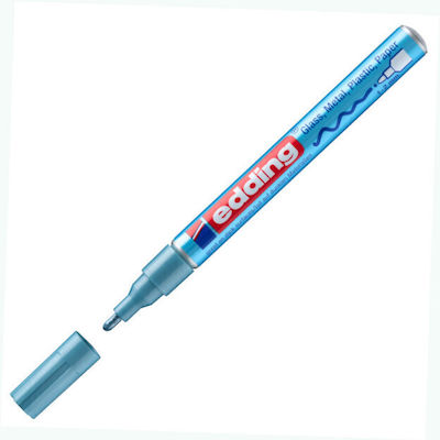 Edding Marker pentru Folii Metallic Blue