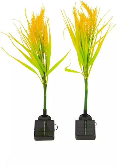 Set of 2 Solar Lights Warm White 3000K with Photocell IP68 7cmx6cmcm
