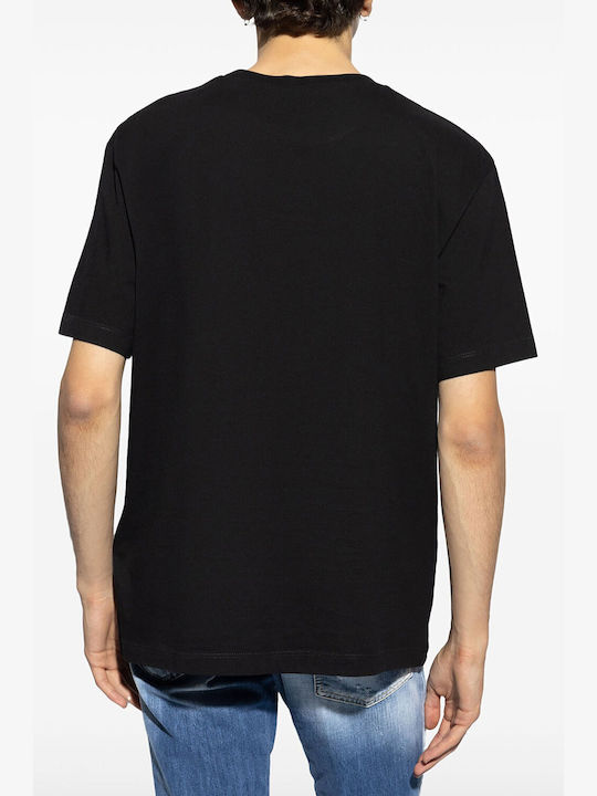 Dsquared2 Men's Short Sleeve T-shirt Black