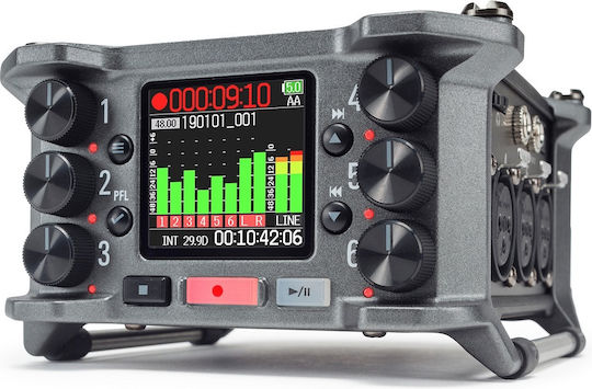 Zoom F6 Case Set Polyphonic Digital Portable Recorder Battery/Power for Recording on Memory Card with Recording Duration 16.5 Hours, Phantom Power and USB Power Supply