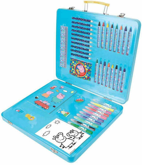 Peppa Pig Σετ Ζωγραφικής 30x28cm 60τμχ