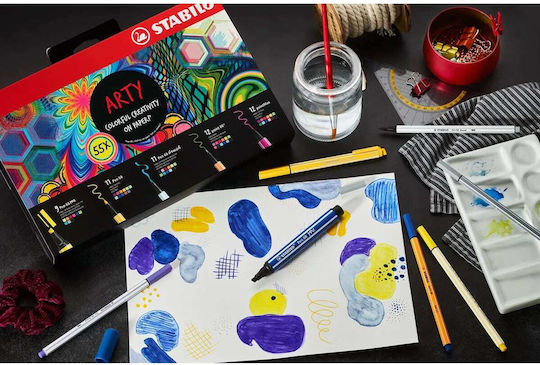 Stabilo Arty Комплект за Оцветяване 55бр