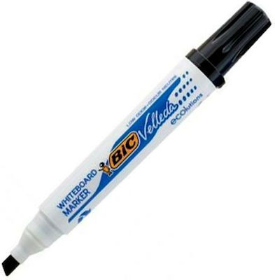 Bic Velleda Permanent Markers Black 12pcs