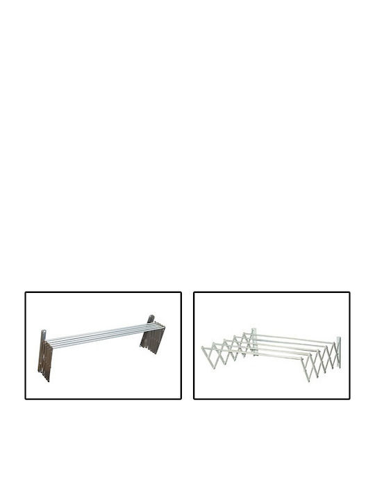 Aluminum Folding Wall Mounted Balcony Railings with Hanging Length 5m