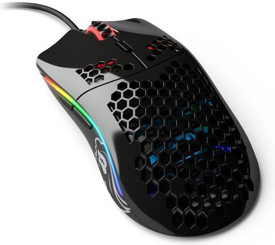 Glorious PC Gaming Race O Minus RGB Gaming Mouse 12000 DPI Glossy Black