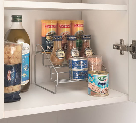 Metaltex Metallisch Tischplatte Spice Jar Steppo Blau 1Stück